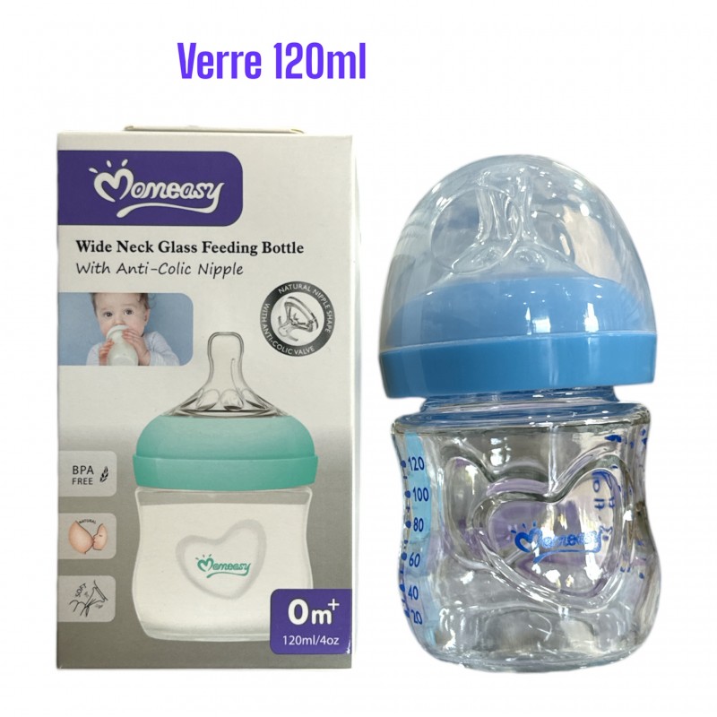 رضاعة زجاج momeasy 120ml 44911